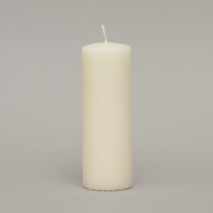 2'' x 6'' Altar Candles - 25% Beeswax, pack of 6  - 1
