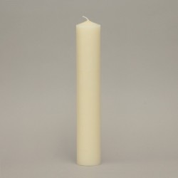 2'' x 12'' Altar Candles - 25% Beeswax, pack of 6  - 1