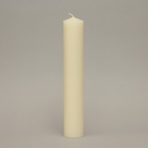 2'' x 15'' Altar Candles - 25% Beeswax, pack of 6  - 1
