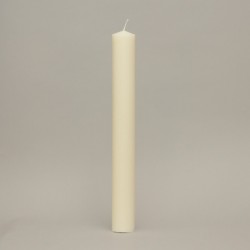 2'' x 24'' Altar Candles - 25% Beeswax, pack of 6  - 1
