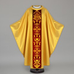 Gothic Chasuble 13662 - Gold  - 1