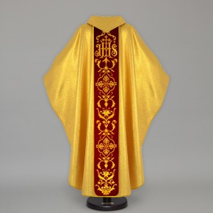 Gothic Chasuble 13662 - Gold  - 2