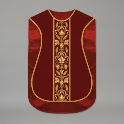 Printed Roman Chasuble 4533 - Red  - 2