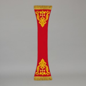 Roman Chasuble 13710 - Red  - 5