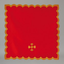 Roman Chasuble 13710 - Red  - 6