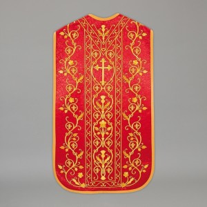 Roman Chasuble 13712 - Red  - 1