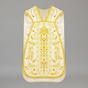 Roman Chasuble 13712 - Red  - 11