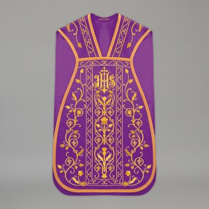 Roman Chasuble 13715 - Purple  - 2