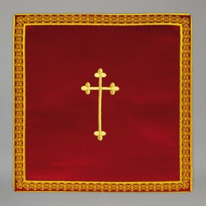 Roman Chasuble 13717 - Red  - 5
