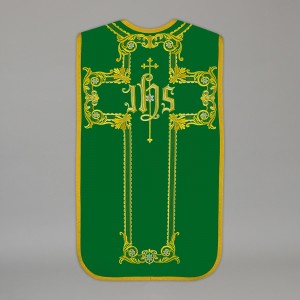 Roman Chasuble 13719 - Green  - 1
