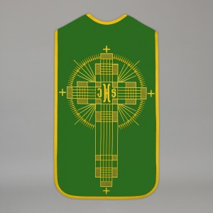 Roman Chasuble 13723 - Green  - 1