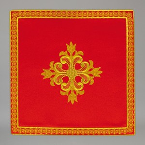 Roman Chasuble 13724 - Red  - 5
