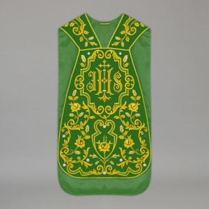 Roman Chasuble 13727 - Red  - 12