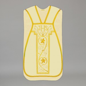 Roman Chasuble 13732 - Red  - 4