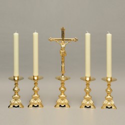 Set of 4 Baroque 2" Candle...