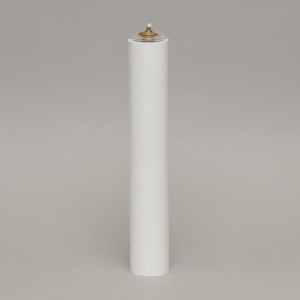 White Oil Candle 2'' Diameter  - 8