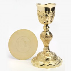 Matte Ornate Chalice with...