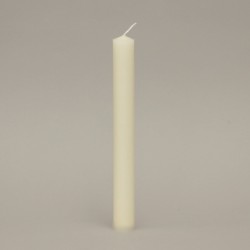 3/4'' x 12'' Altar Candles - 25% Beeswax - Box of 28  - 1