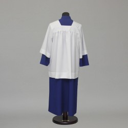 Altar server cassock and  gathered style cotta 2498  - 3