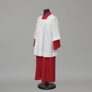 Altar server cassock and  gathered style cotta 2498  - 10