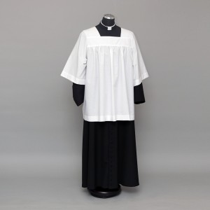 Altar server cassock and  gathered style cotta 2498  - 14