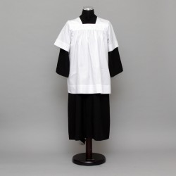 Altar server cassock and  gathered style cotta 2498  - 18