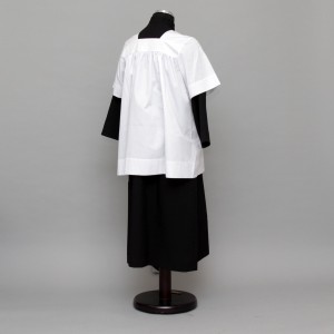 Altar server cassock and  gathered style cotta 2498  - 21