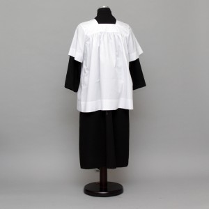 Altar server cassock and  gathered style cotta 2498  - 22