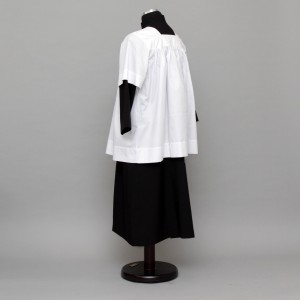 Altar server cassock and  gathered style cotta 2498  - 23