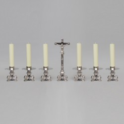 Crucifix and Candle Holders...