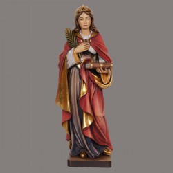 Female Saint with Palm and...