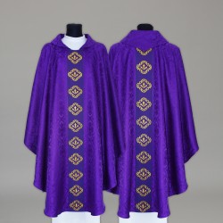 Gothic Chasuble 17372 - Purple