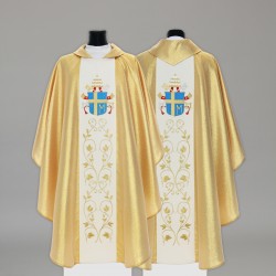 Gothic Chasuble 17573 - Gold