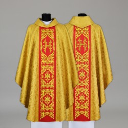 Gothic Chasuble 17576 - Gold