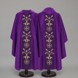 Gothic Chasuble 17610 - Purple