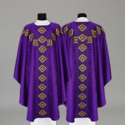 Gothic Chasuble 17696 - Purple