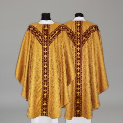 Gothic Chasuble 17697 - Gold