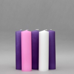3'' x 6'' Advent candles
