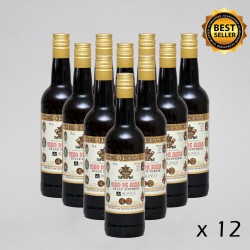 Amber, Medium Sweet, ''Dulce Superior'' Altar Wine - 12 Bottles