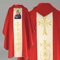Gothic Chasuble 17945 - Red
