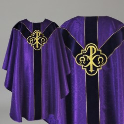 Gothic Chasuble 17951 - Purple