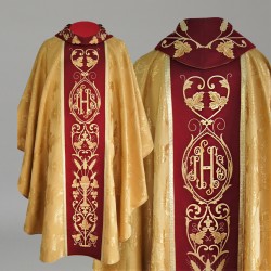 Gothic Chasuble 17953 - Gold