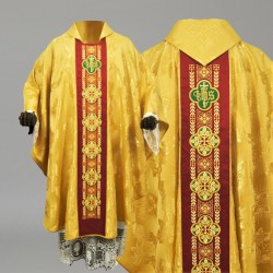 Gothic Chasuble 17955 - Gold