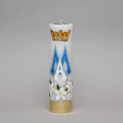 Decorated Oil Candle 11137