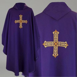 Gothic Chasuble 18059 - Purple