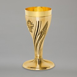 Cross and Wheat Chalice 18319