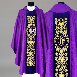 Gothic Chasuble 18636 - Purple