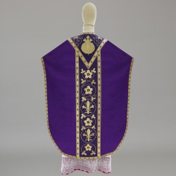 Roman Chasuble 18658 - Purple