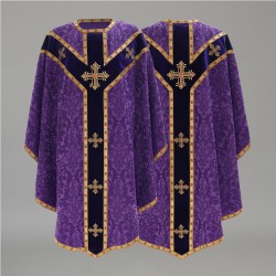 Gothic Chasuble 18663 - Purple