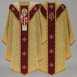 Gothic Chasuble 18668 - Gold